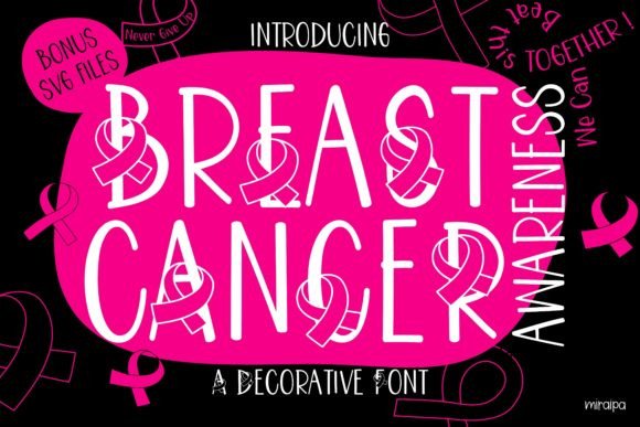Breast Cancer Awareness Font
