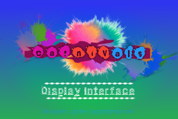 Carnivals Font for Business