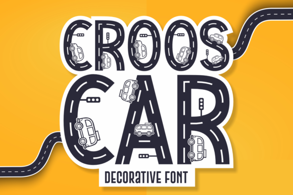 Croos Car Font for Creative Projects