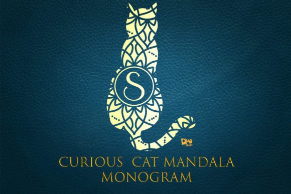 Curious Cat Mandala Monogram Font Review