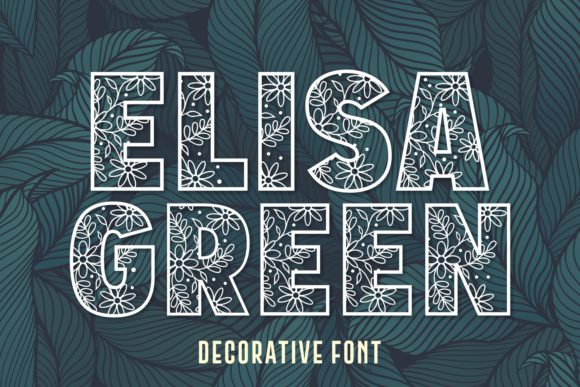 Elisa Green: A Creative Font for Bold Design