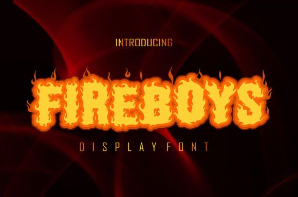 Fire Boys: A Bold Font for Digital Campaigns