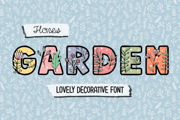 Flores Garden: A Font for Bold Branding
