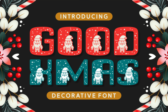 Good Xmas Font for Creative Makers