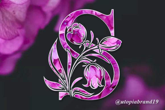 Hello Spring Monogram Font