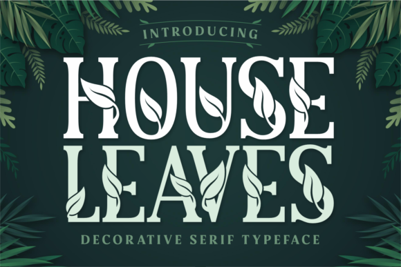 House Leaves Font for Web Design