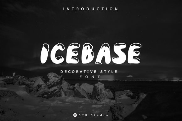 Icebase: A Winter-Ready Display Font