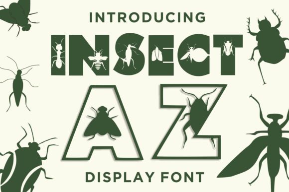 Insect AZ Font Review