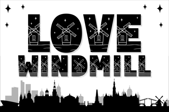 Love Windmill Font for Business