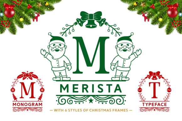 Merista: A Festive Font for Creative Projects