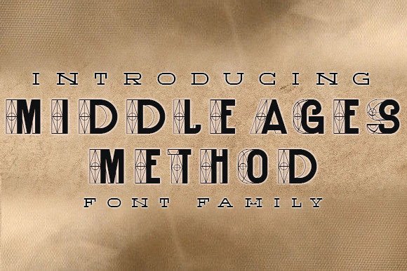 Middle Ages Method Font
