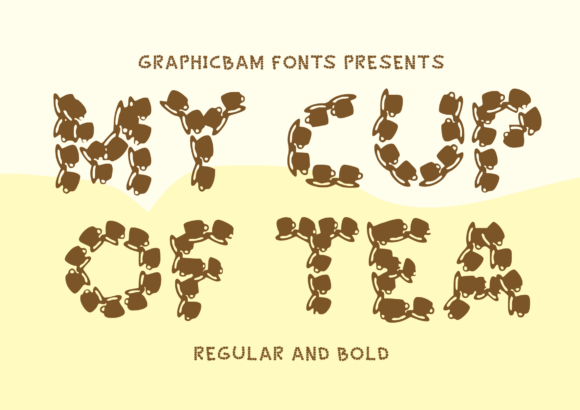 My Cup of Tea: A Unique Font for Creative Projects