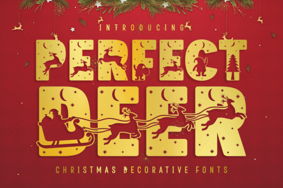 Perfect Deer: A Bold, Decorative Font