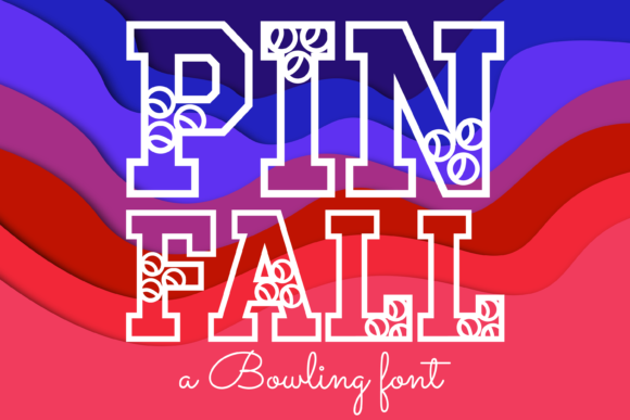 Pinfall: A Decorative Font for Creative Web Design
