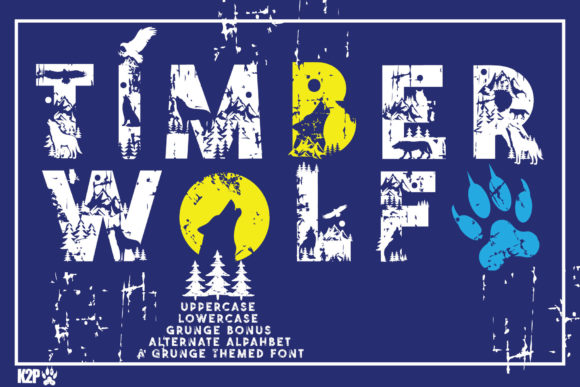 Timber Wolf Font for Web Design