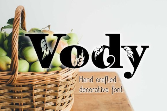 Vody: A Bold Display Font for Web Design