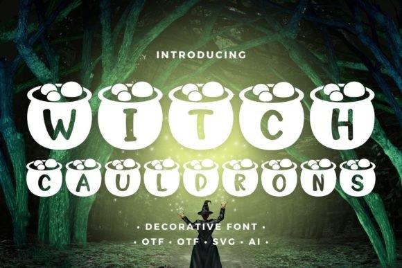 Witch Cauldrons Font Review